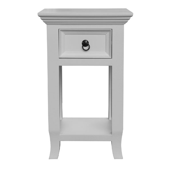 white bedside